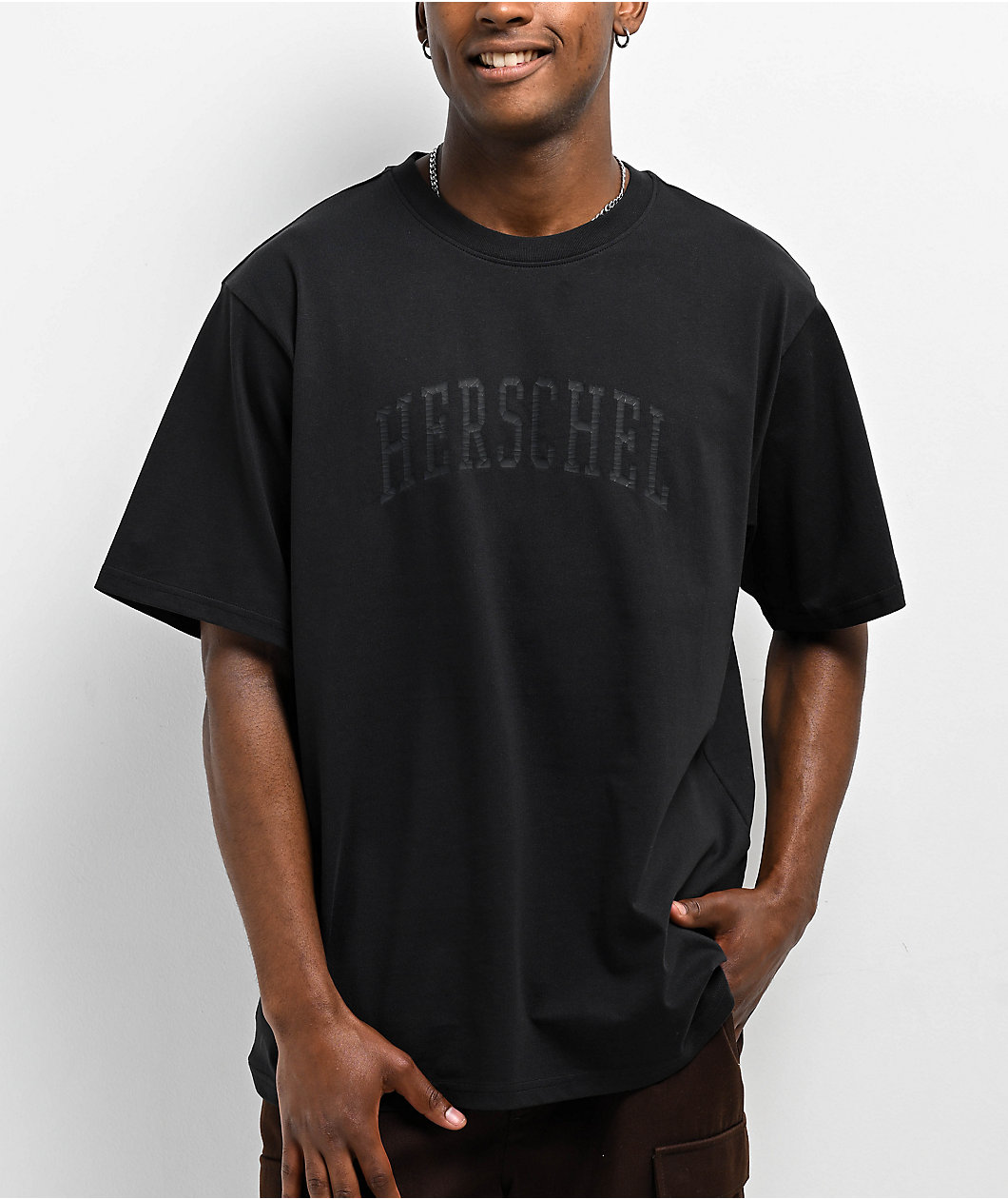 Herschel Supply Co. Faculty Black T-Shirt