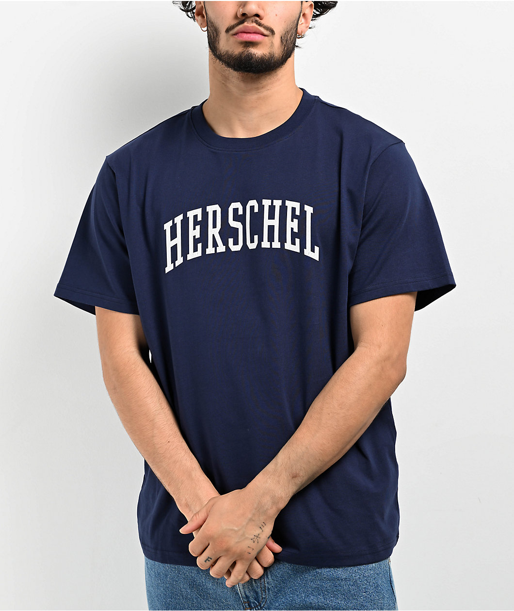 Herschel Supply Co. Faculty Navy T-Shirt