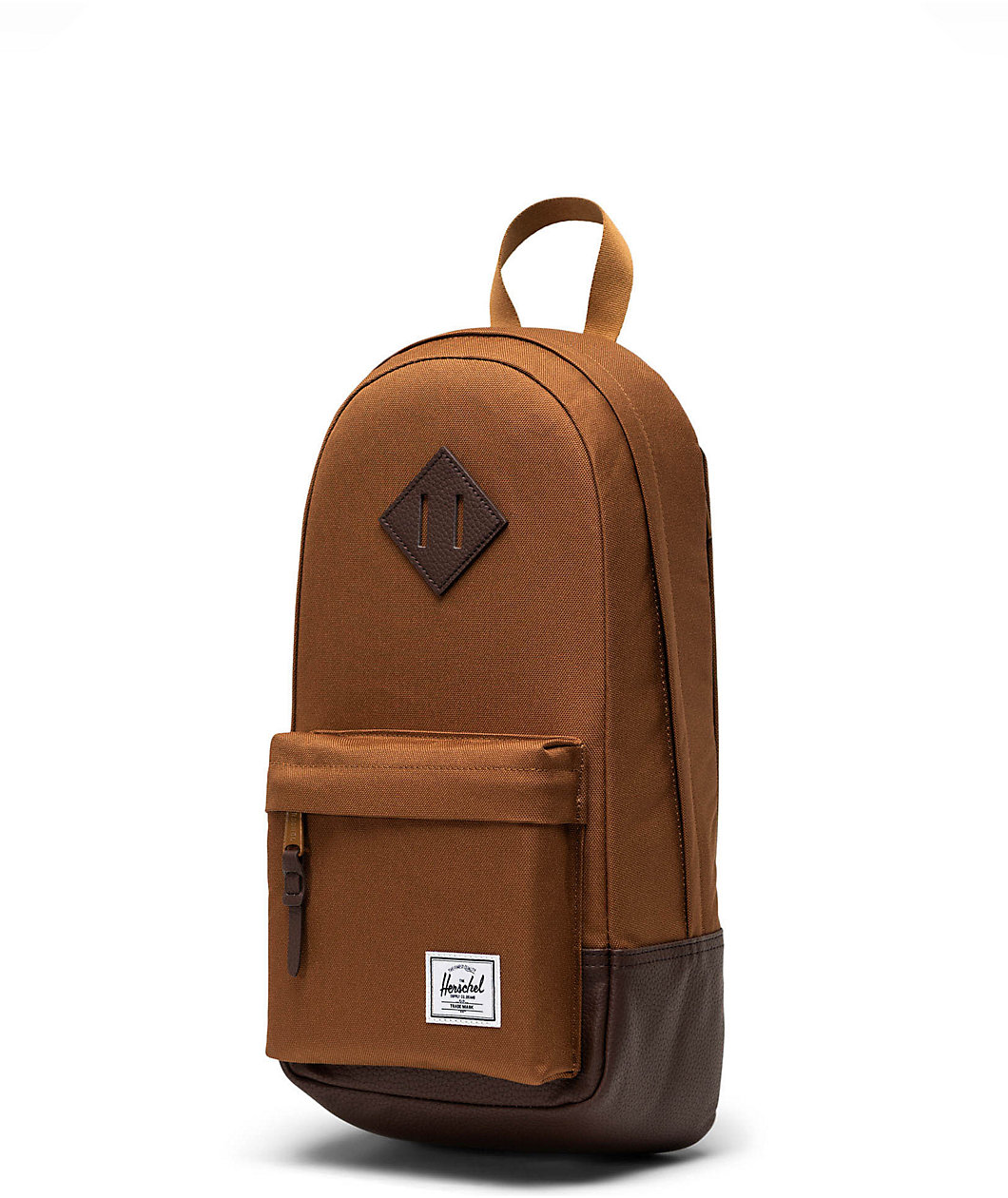Herschel leather bag cheap
