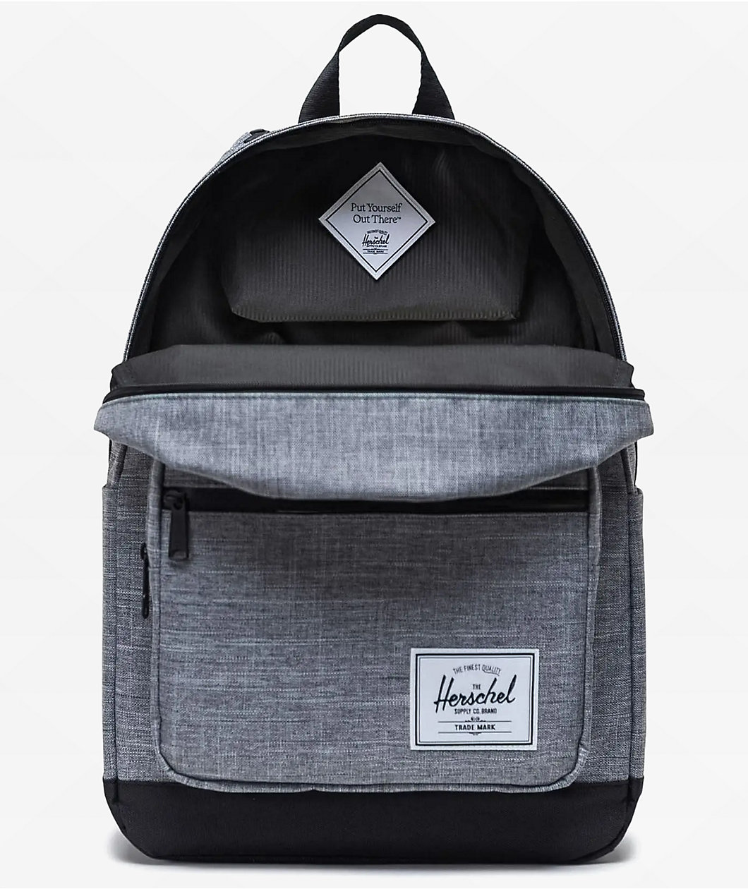 Herschel Supply Co. Pop Quiz Raven Crosshatch Backpack