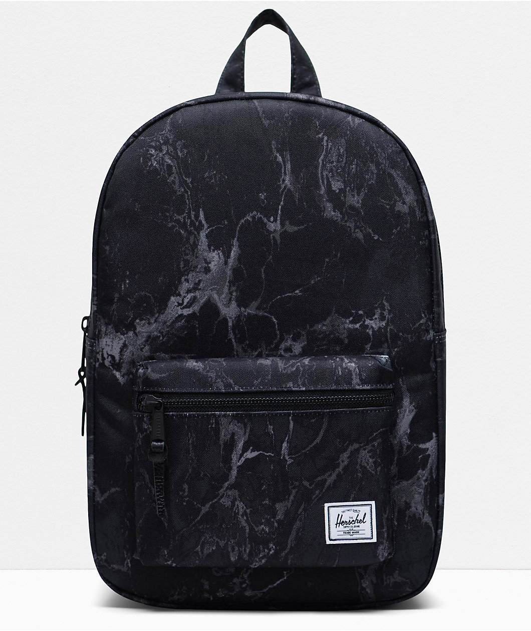 Herschel Supply Co. Settlement Mid Black Marble Backpack