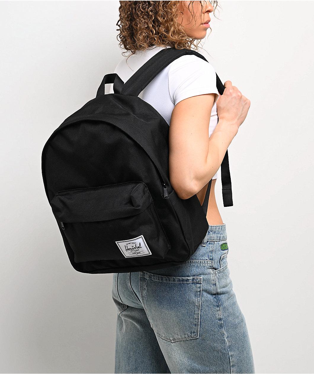 Herschel Supply Co. Western Black Canvas Backpack