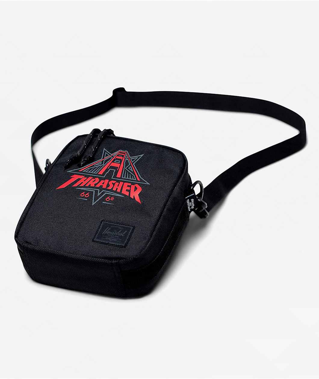Herschel Supply Co. x Thrasher Black Crossbody Bag