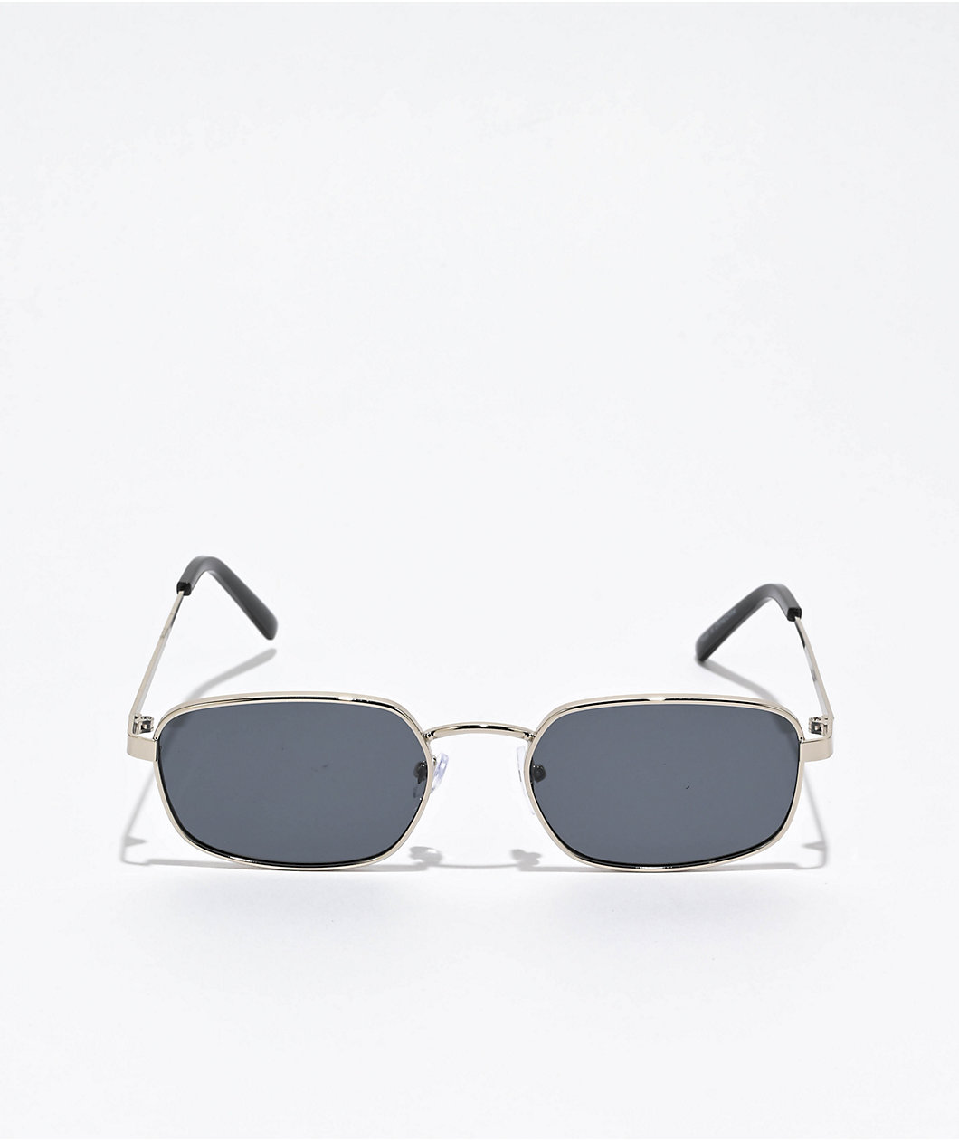 Hex Black & Silver Classic Sunglasses