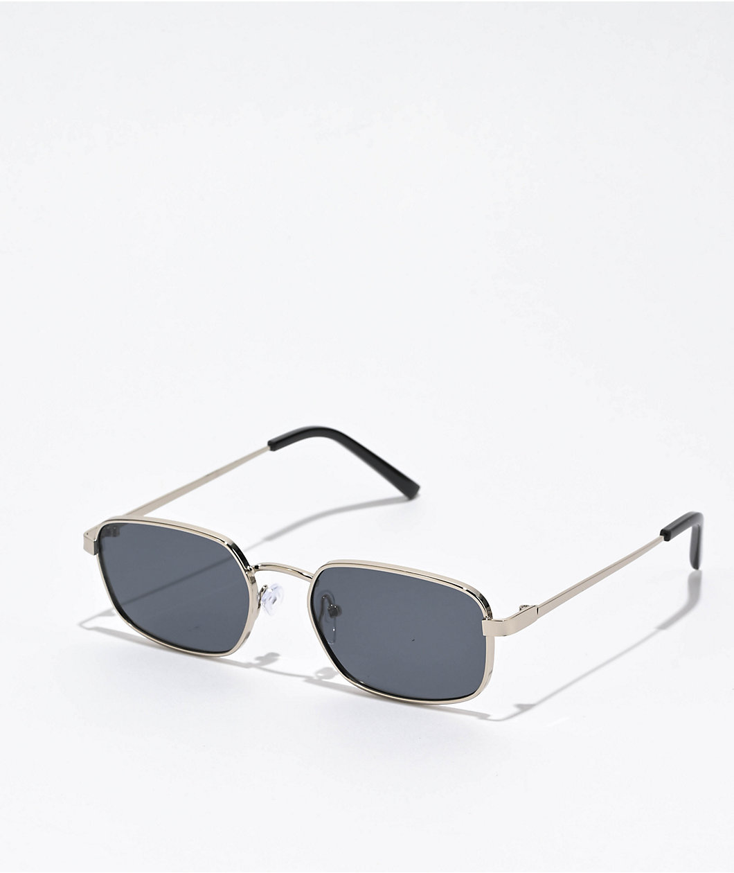 Hex Black & Silver Classic Sunglasses