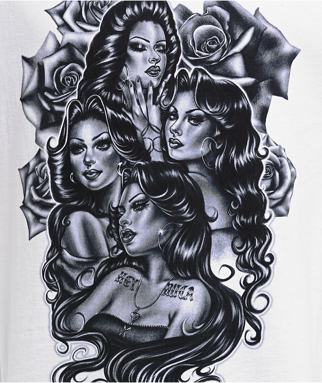 Hey Ruca Homegirl Magic White T-Shirt