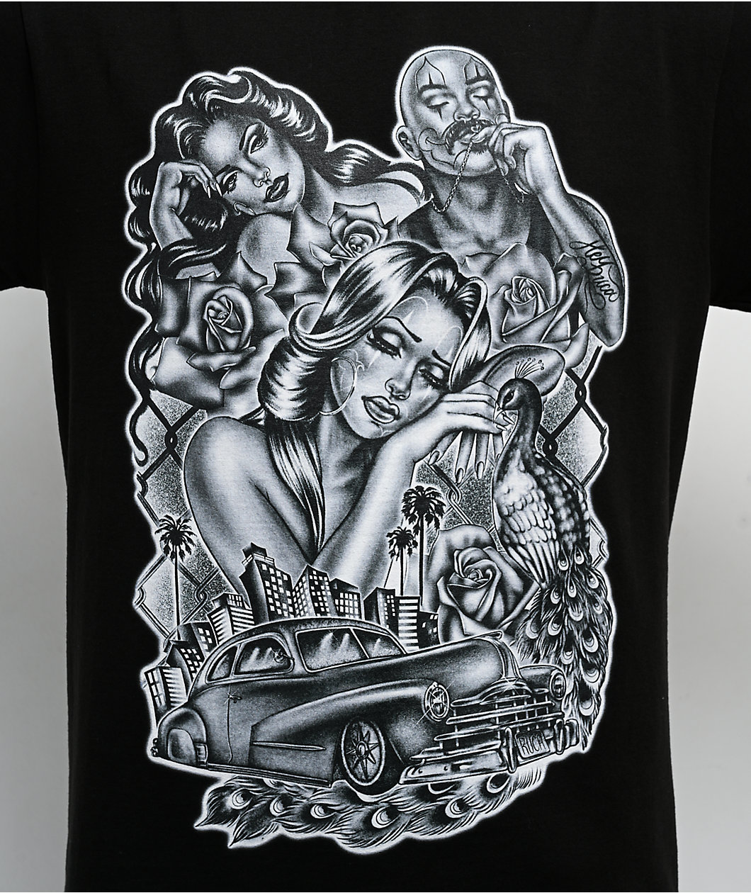 Hey Ruca Nobody's Clown Black T-Shirt