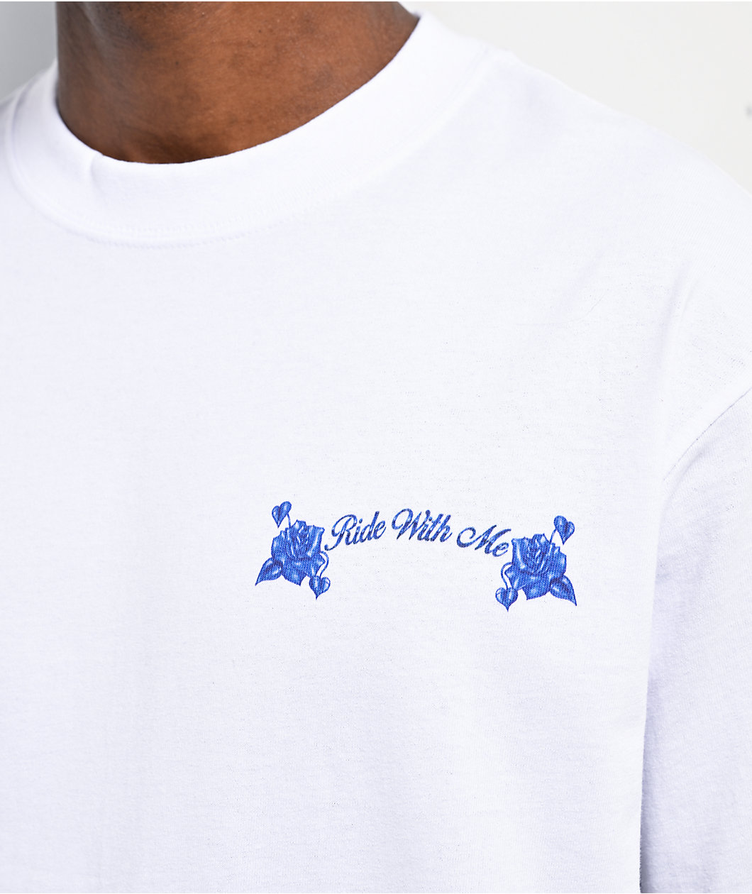 Hey Ruca Ride With Me White T-Shirt