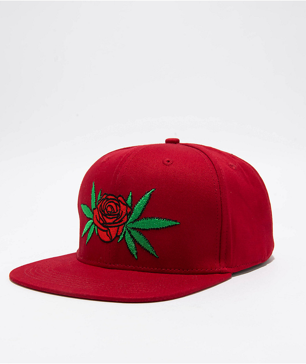 High & Mighty In Bloom Red Snapback Hat