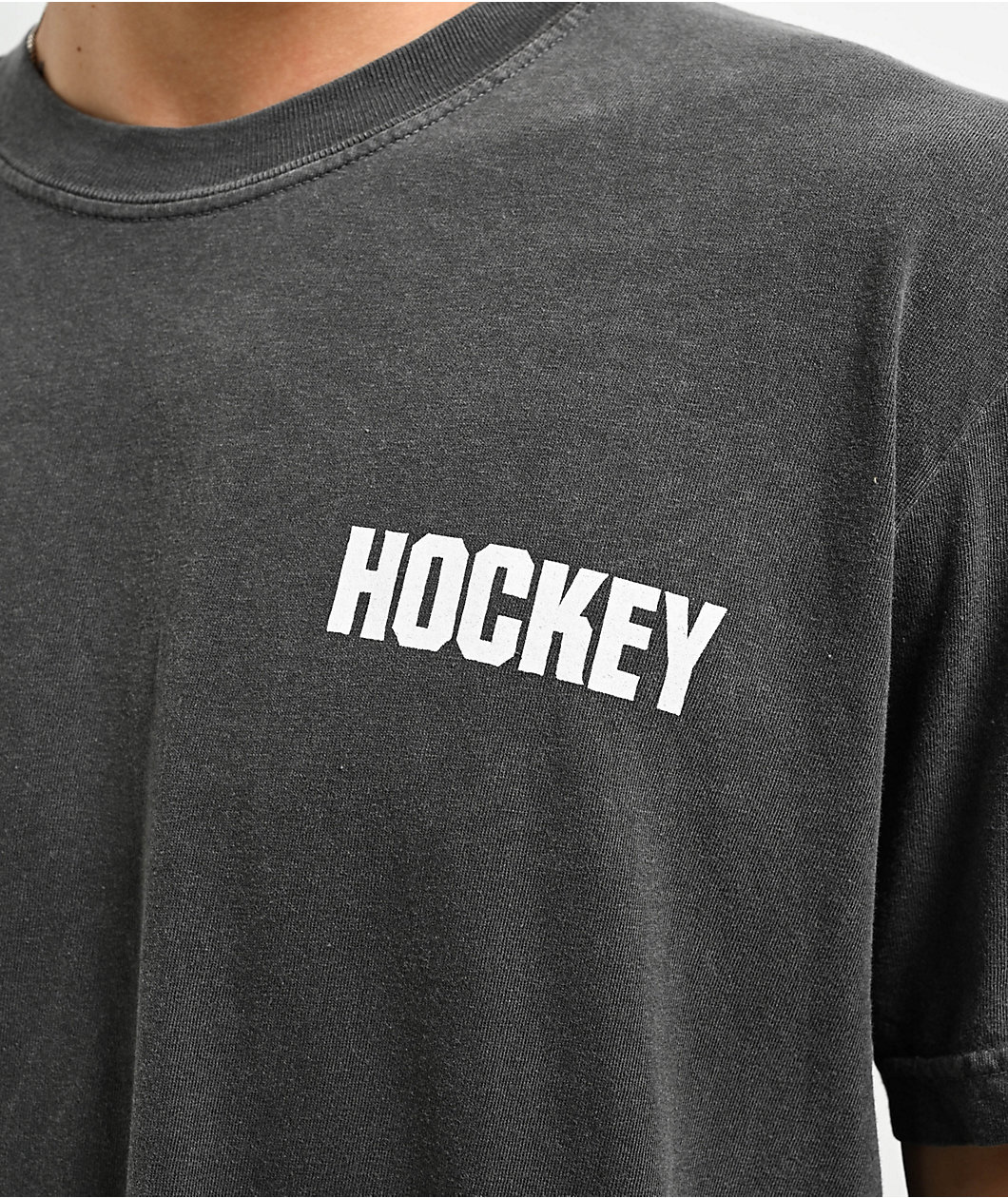 Hockey Layers Charcoal T-Shirt