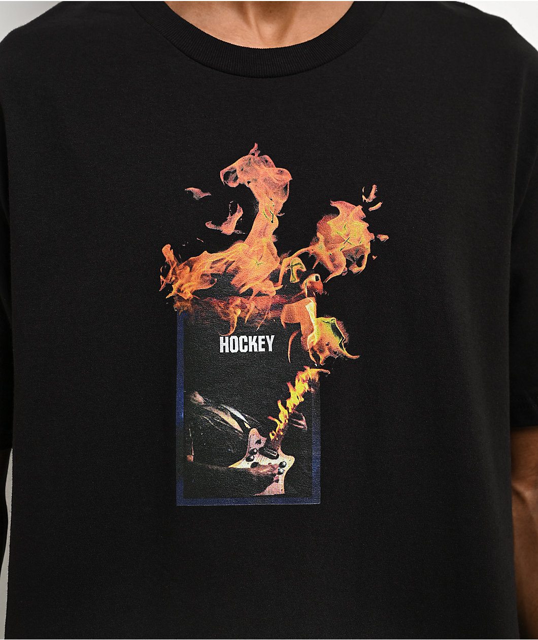 Hockey Sounds Of Spring Black T-Shirt