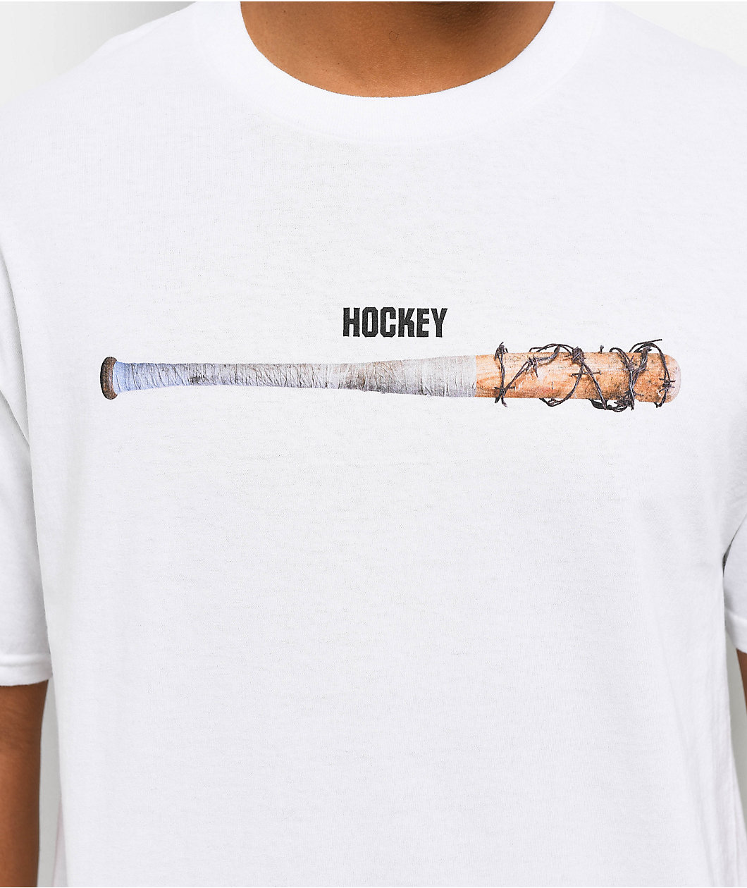 Hockey Steroids White T-Shirt