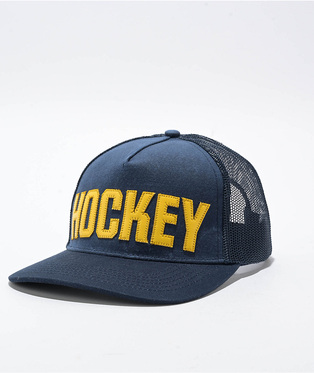 Hockey Truck Stop Navy Trucker Hat