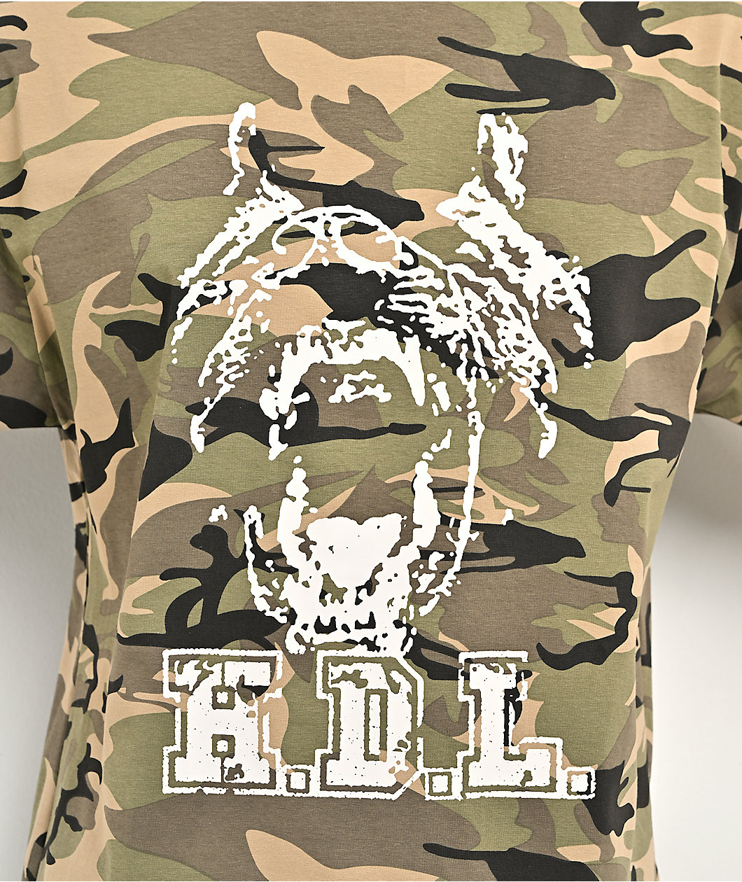 Hoddle H.D.L Bark Camo T-Shirt