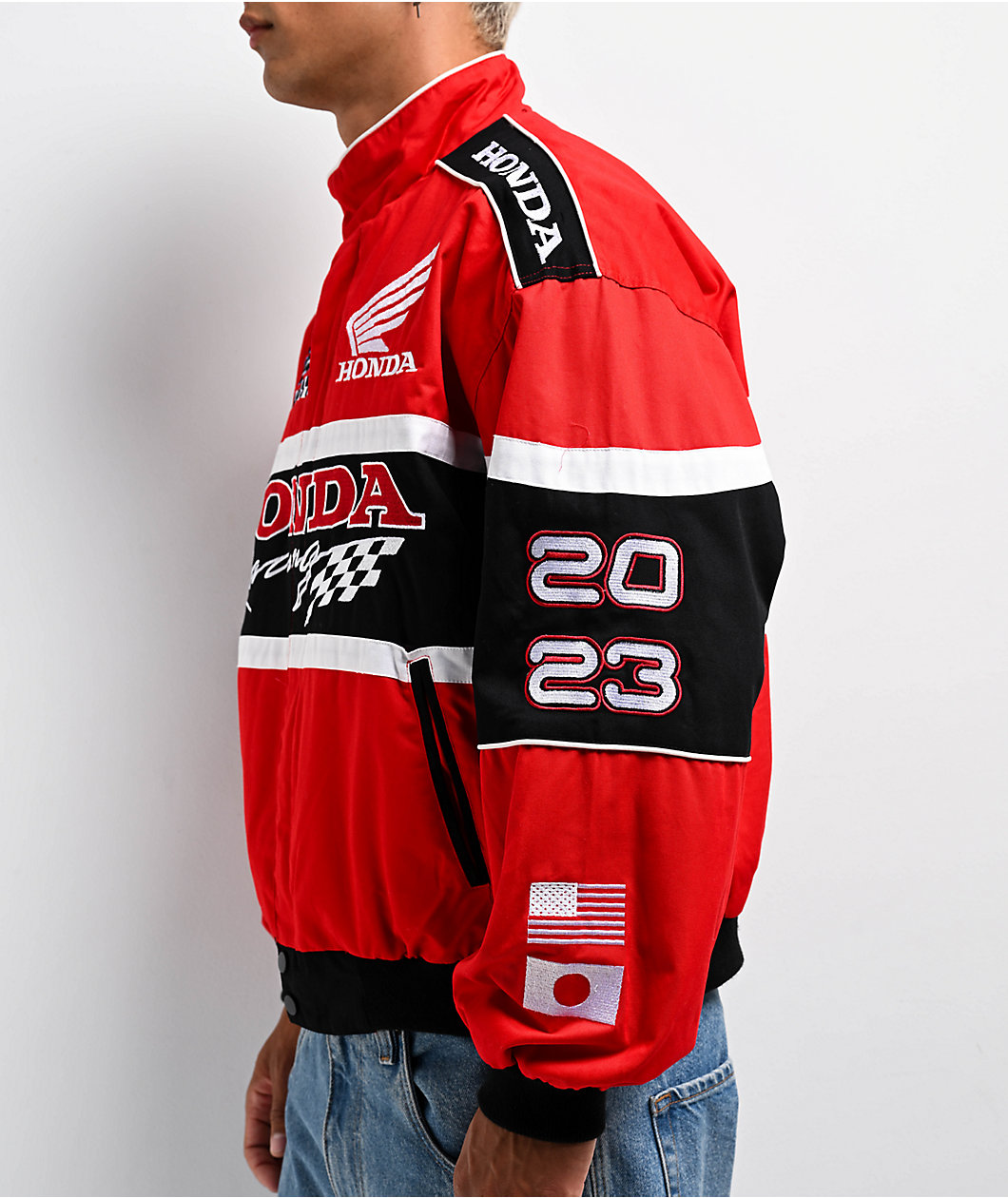 Honda 50th Anniversary Red Racing Jacket