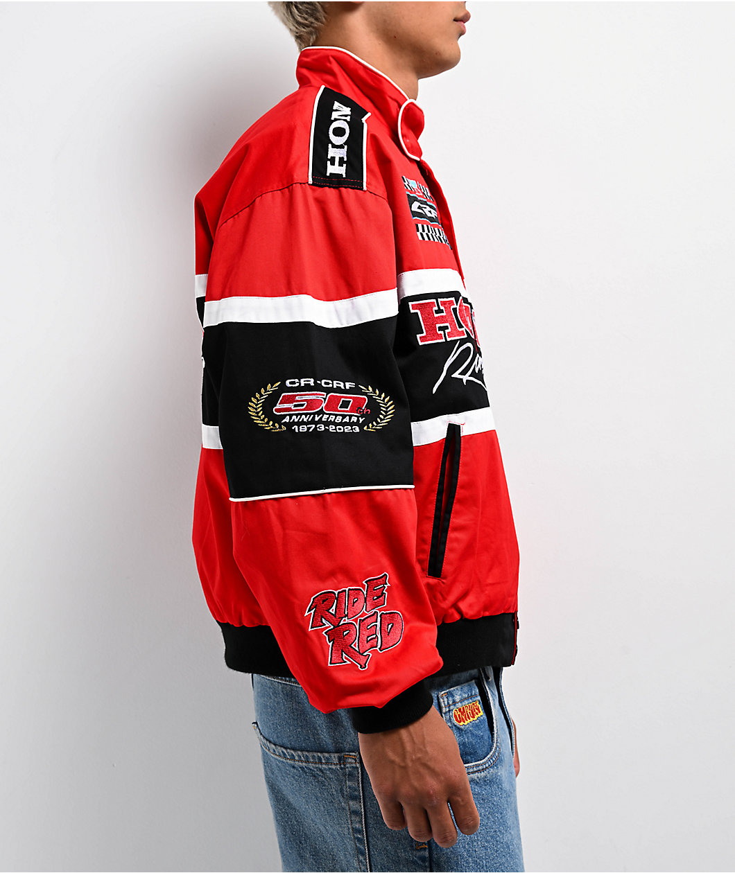 Honda 50th Anniversary Red Racing Jacket