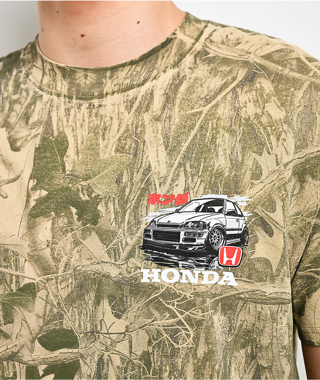 Honda 97 Civic EK Camo T-Shirt