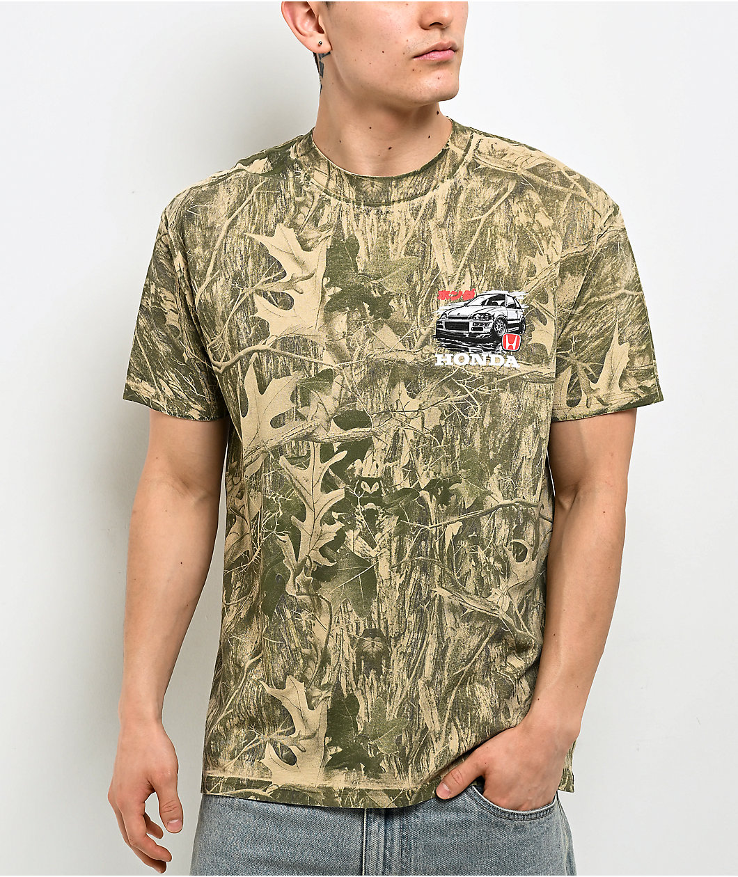 Honda 97 Civic EK Camo T-Shirt