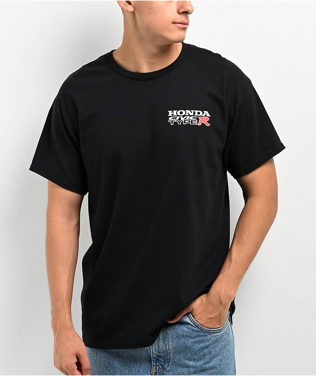 Honda 97 Civic Type R Black T-Shirt