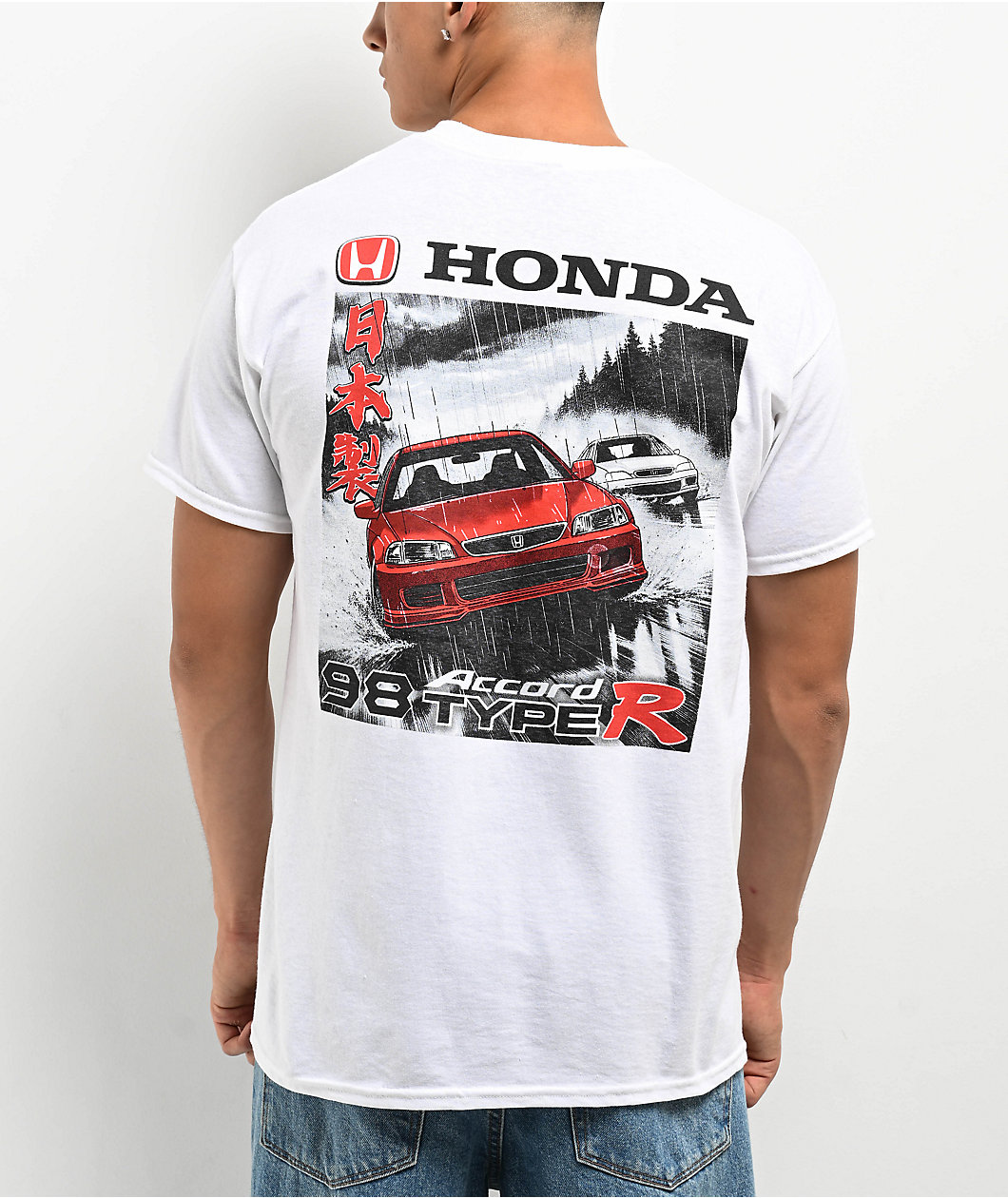 Honda 98 Accord Type R White T-Shirt