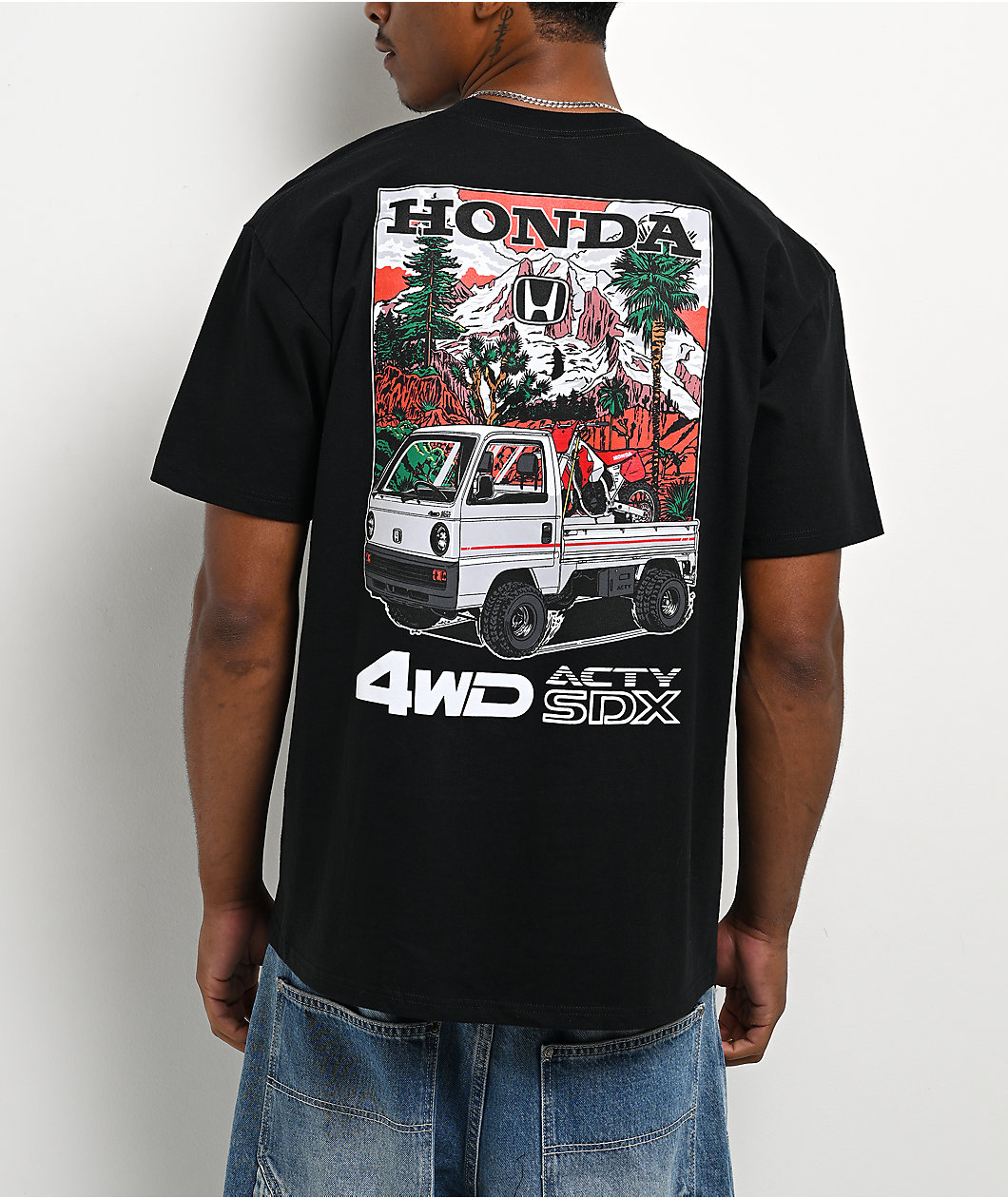 Honda Acty SDX Black T-Shirt