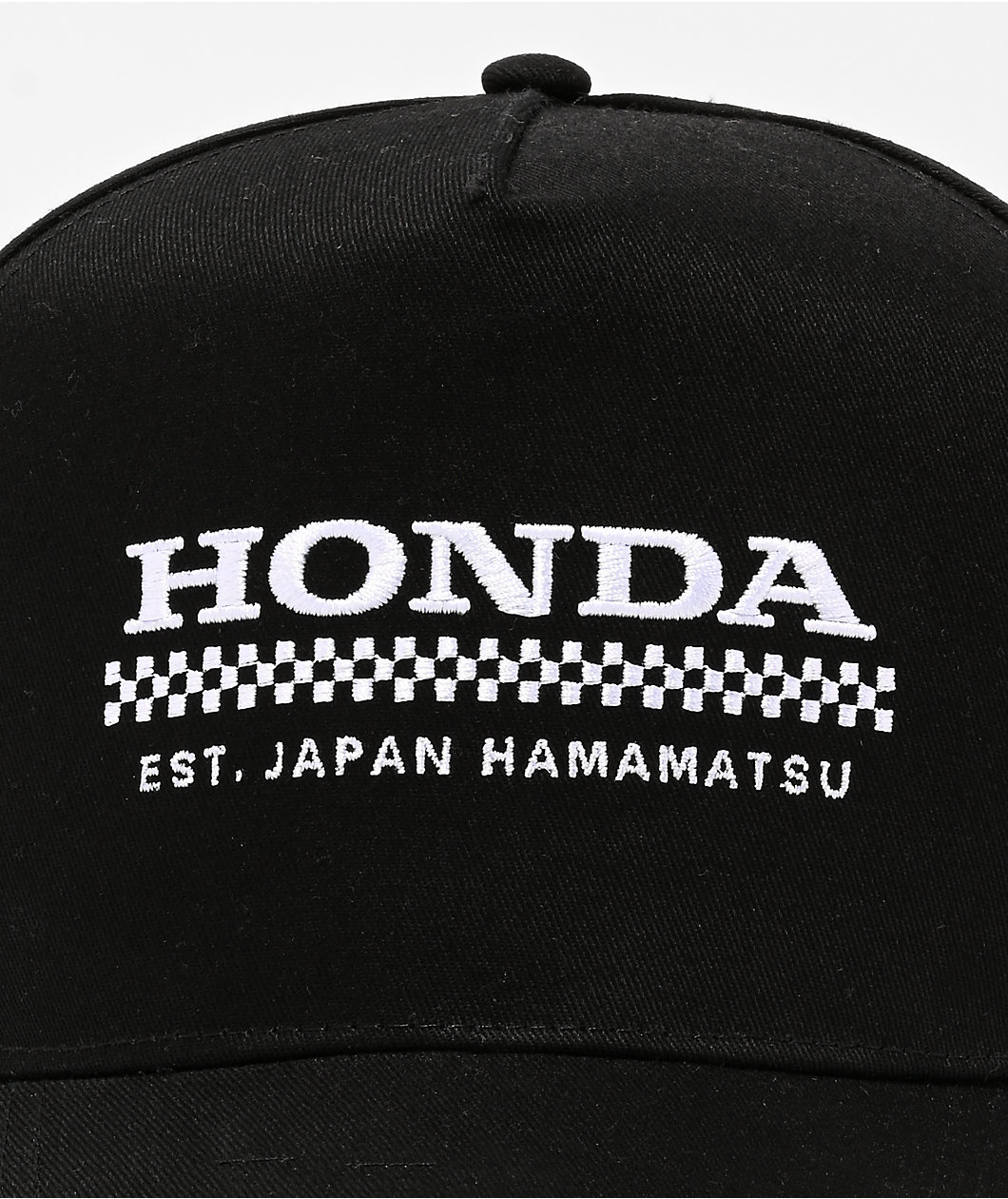 Honda Alliance Black Snapback Hat