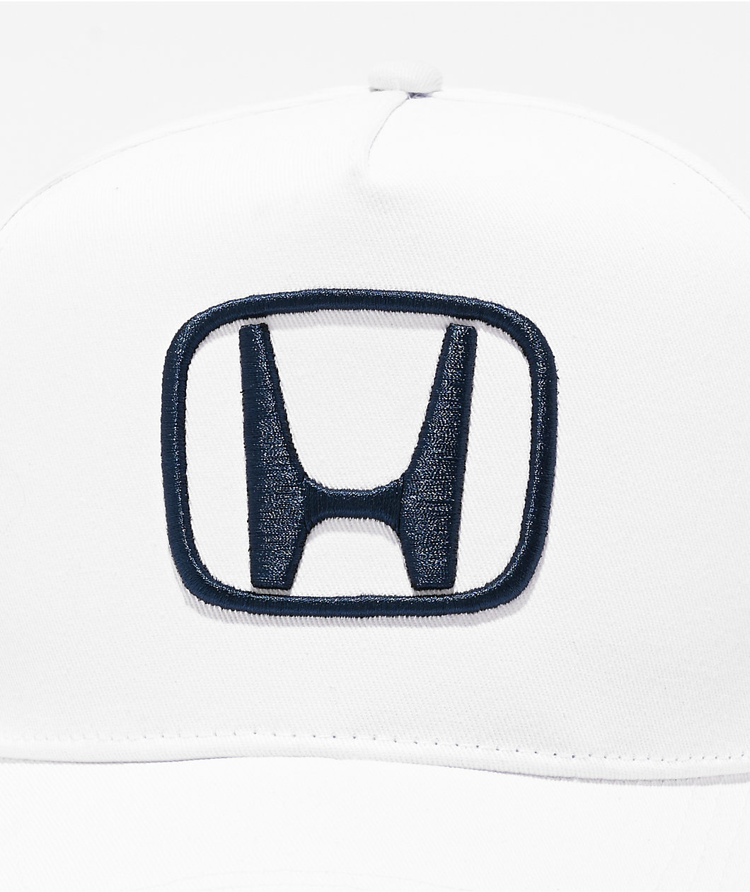 Honda Corp. White Snapback Hat