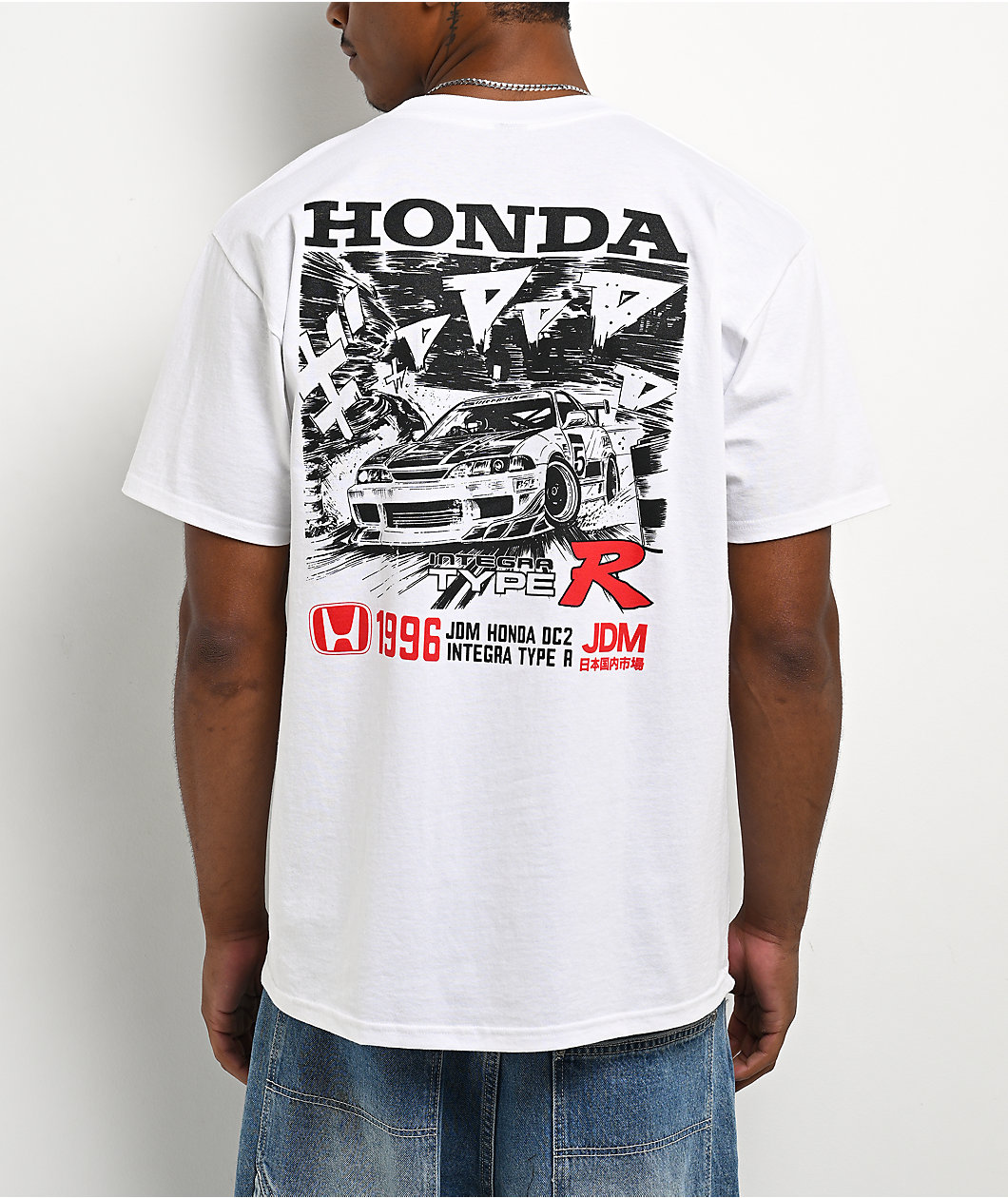 Honda Enjoy Integra White T-Shirt