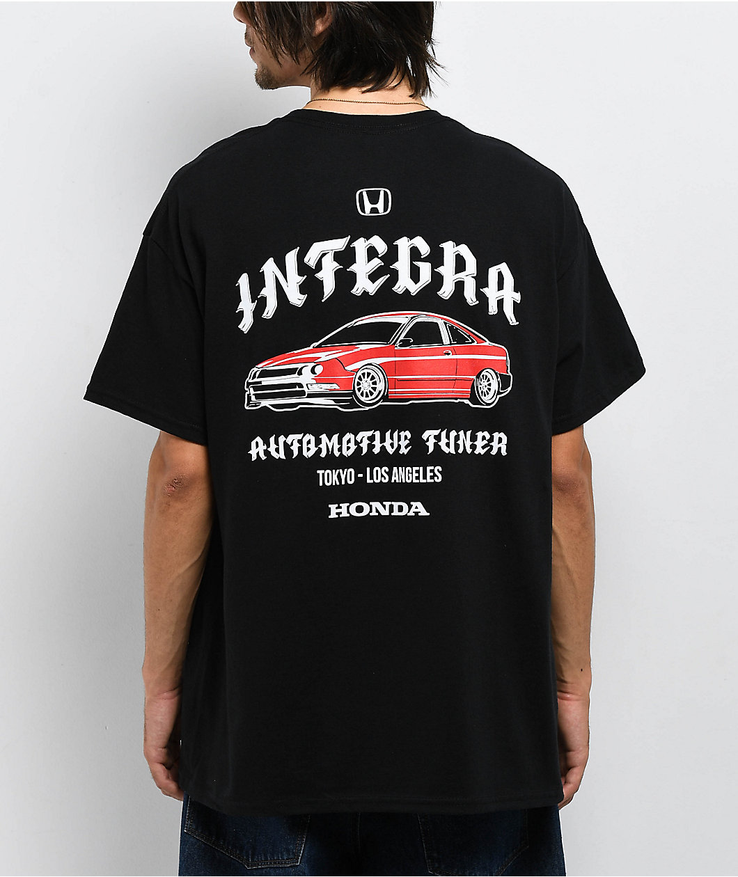 Honda Integra Life Black T-Shirt