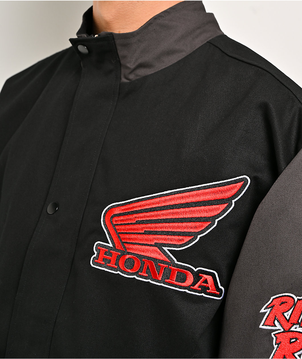 Honda Precision Black & Grey Racing Jacket