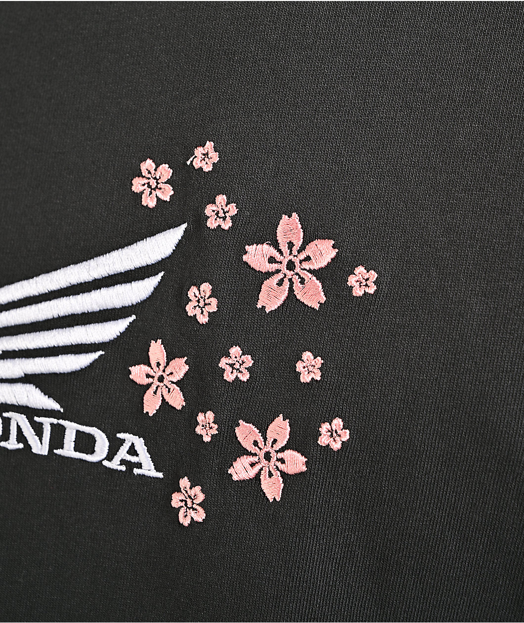 Honda Sakura Wing Charcoal T-Shirt