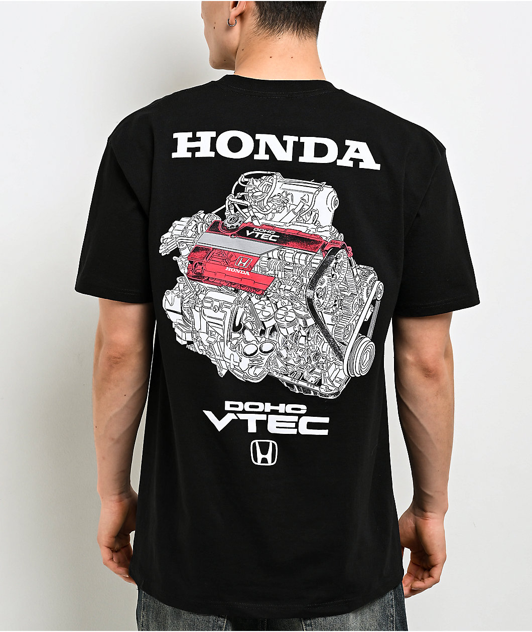 Honda VTEC B16 Black T-Shirt