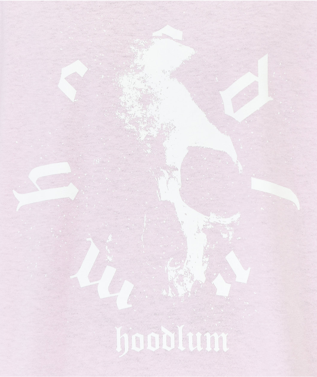 Hoodlum by Darby Allin Skull Pink T-Shirt