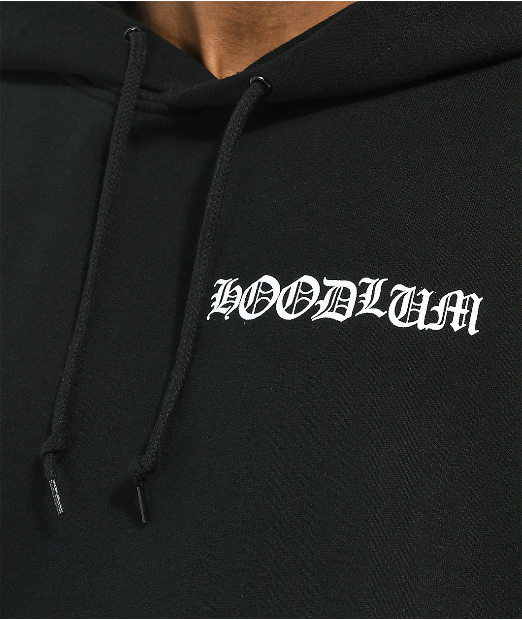 Hoodlum by Darby Allin Spine Black Hoodie