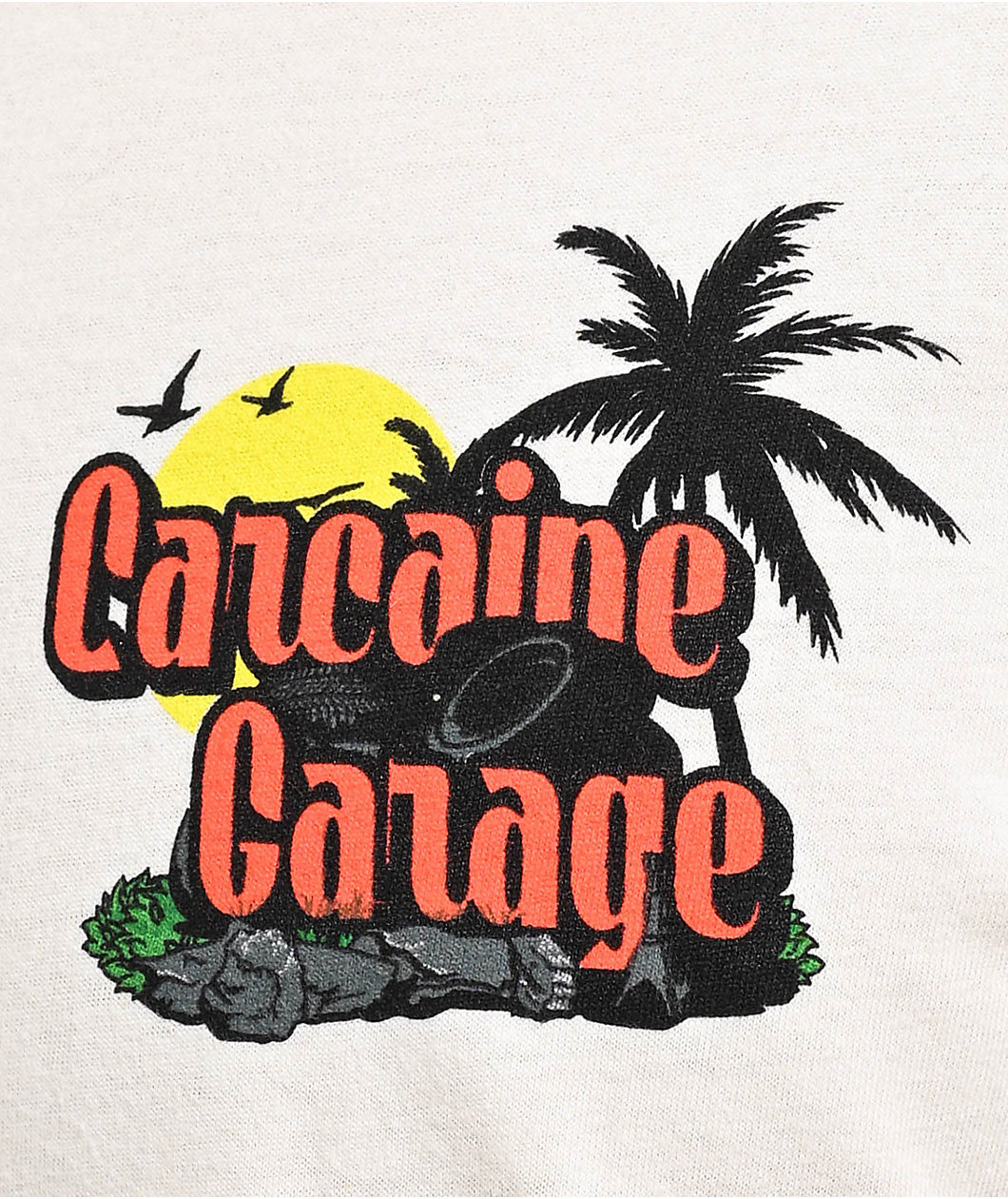 Hoonigan Carcaine Garage Natural T-Shirt