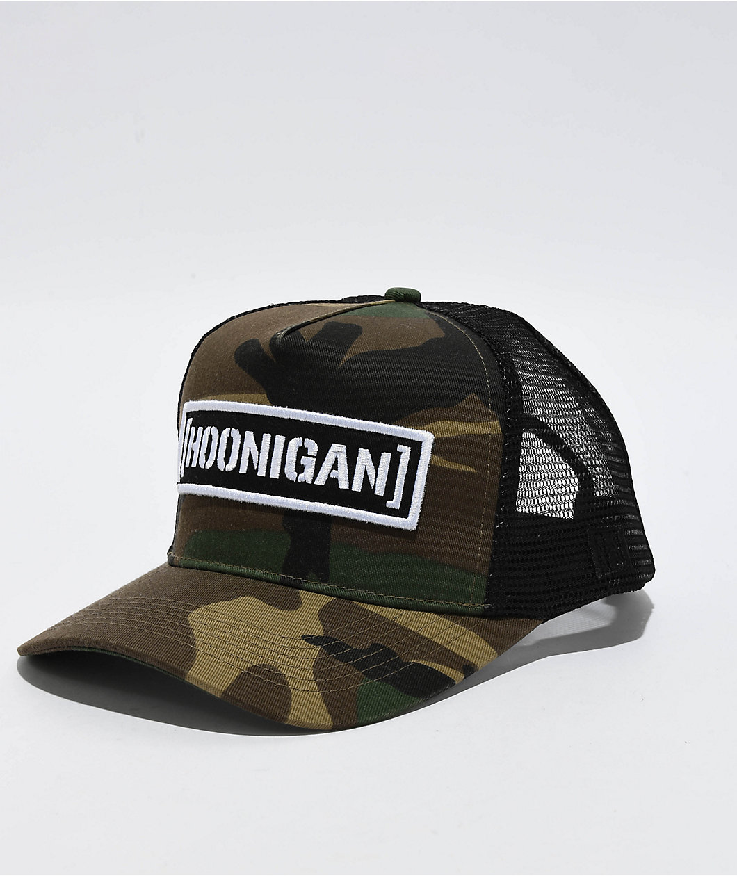 Hoonigan Censor Bar Camo Trucker Hat