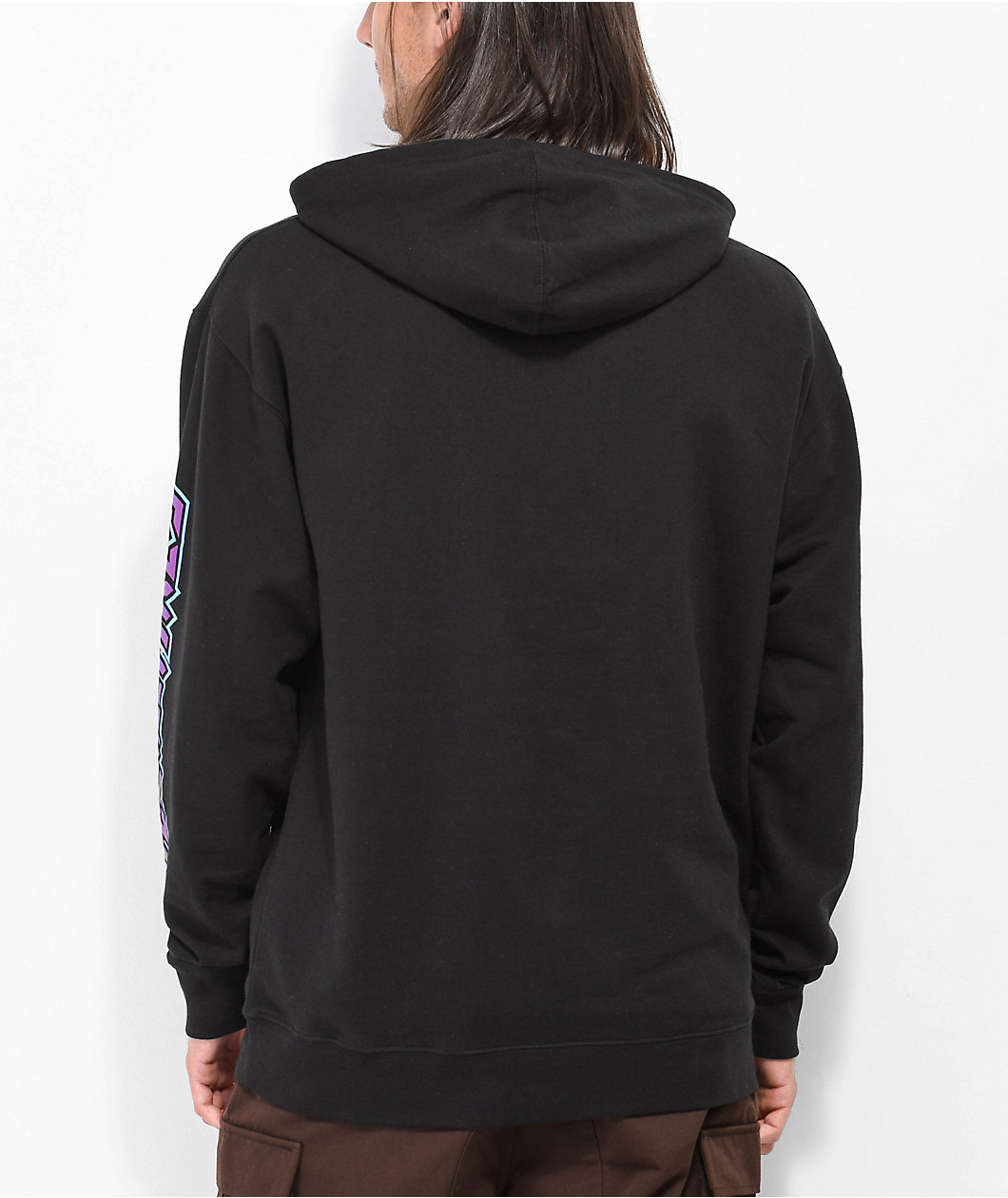 Hoonigan Censor Bar Kill All Tires Black & Purple Hoodie