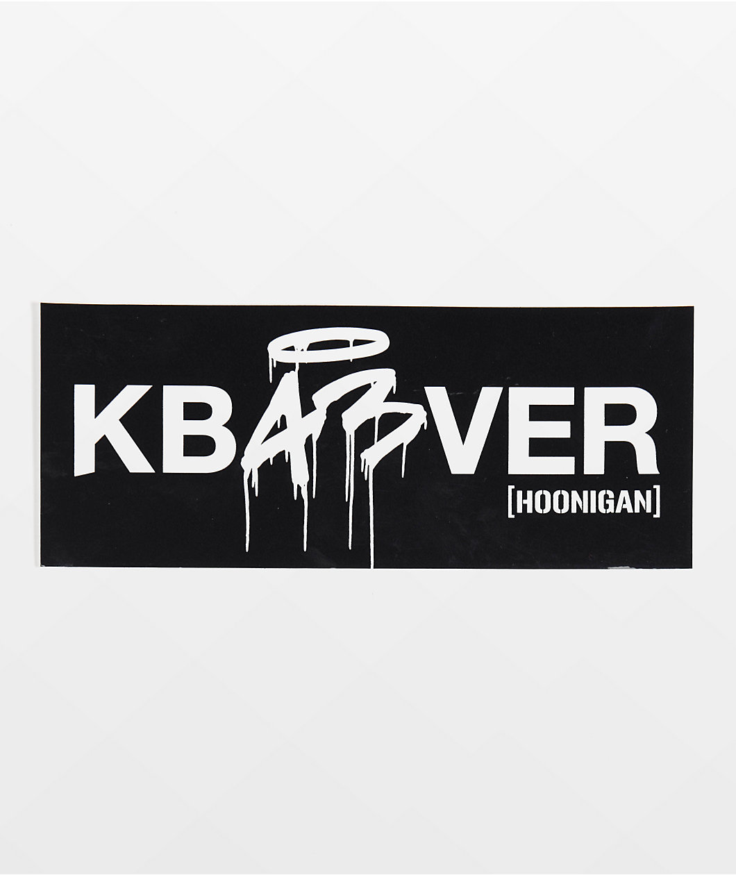 Hoonigan KB43VER Black Sticker