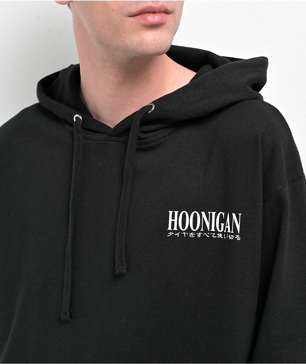 Hoonigan Tokyo Drip Black Hoodie
