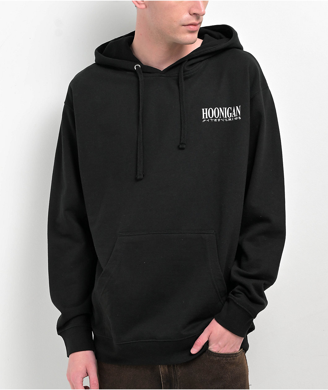 Hoonigan Tokyo Drip Black Hoodie