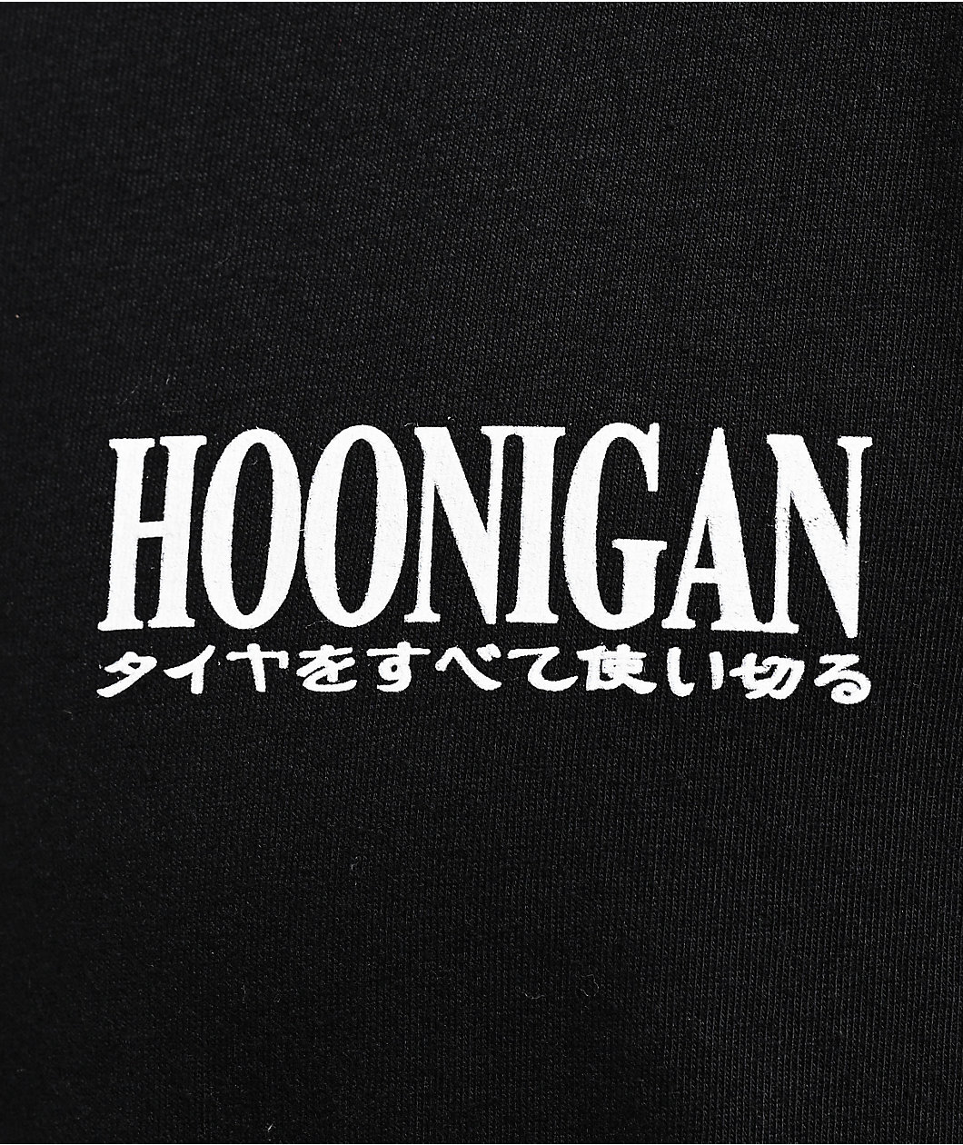 Hoonigan Tokyo Drip Black T-Shirt