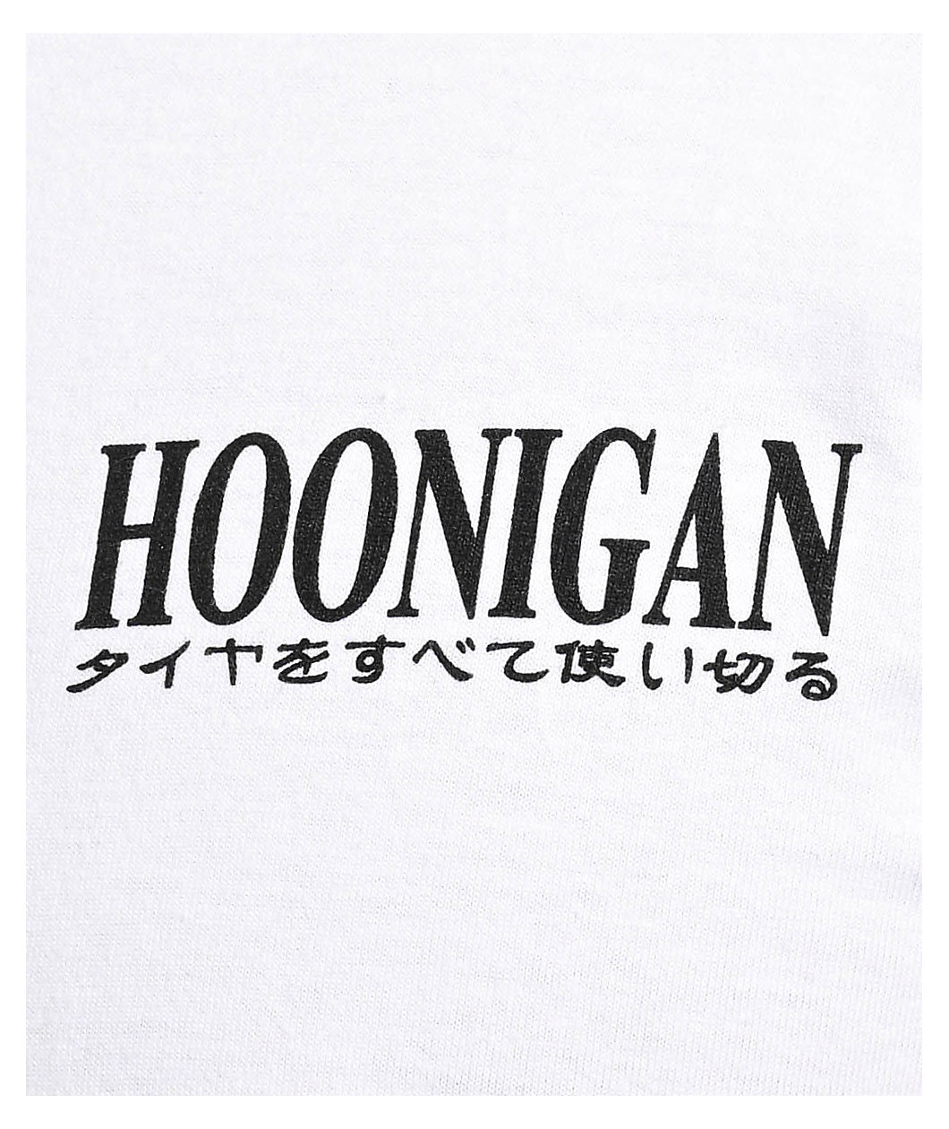 Hoonigan Tokyo Drip White T-Shirt