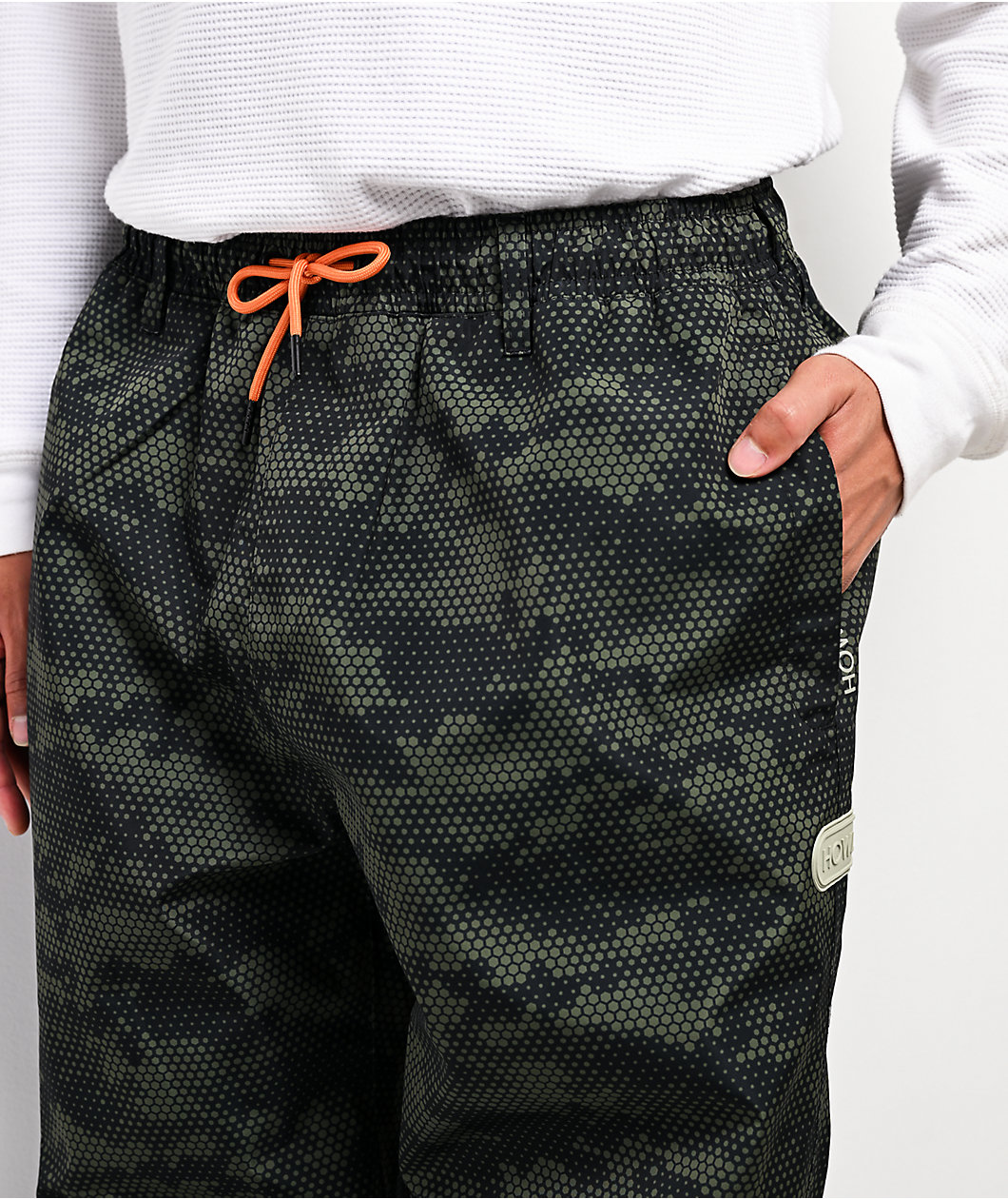 Howl Nowhere Honeycomb Camo 15K Snowboard Pants