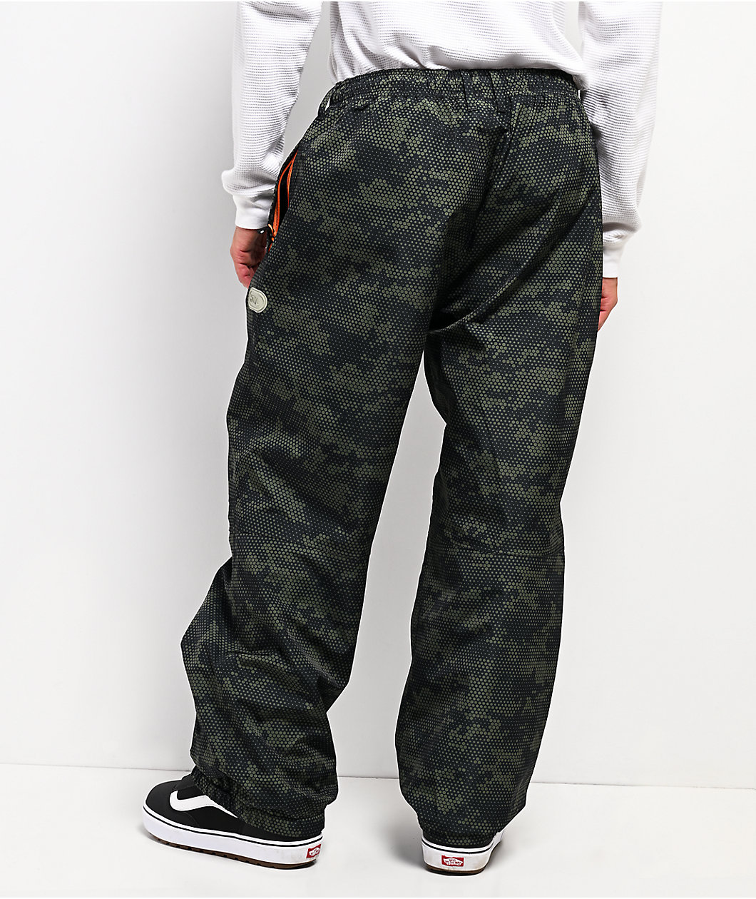 Howl Nowhere Honeycomb Camo 15K Snowboard Pants