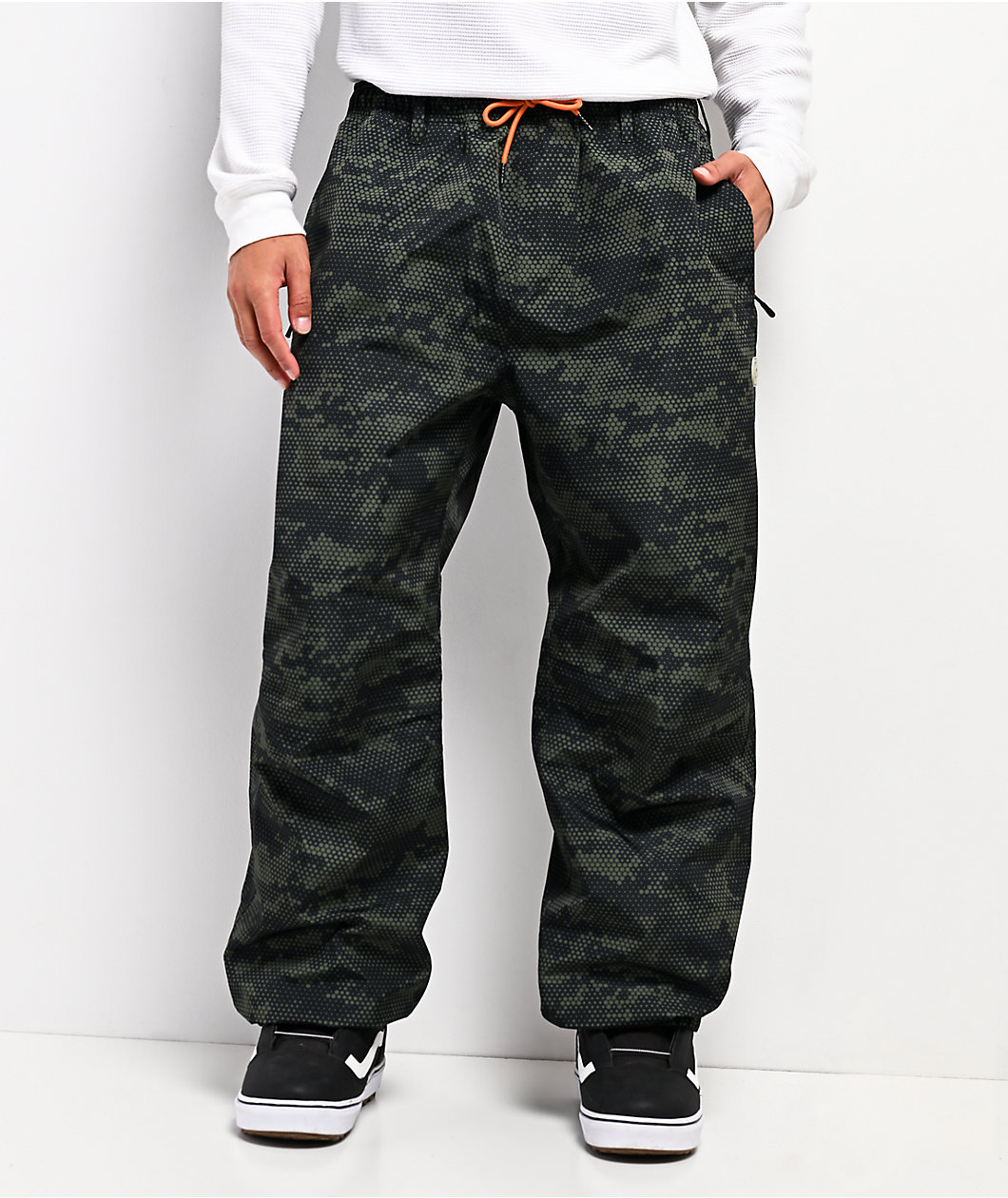 Howl Nowhere Honeycomb Camo 15K Snowboard Pants
