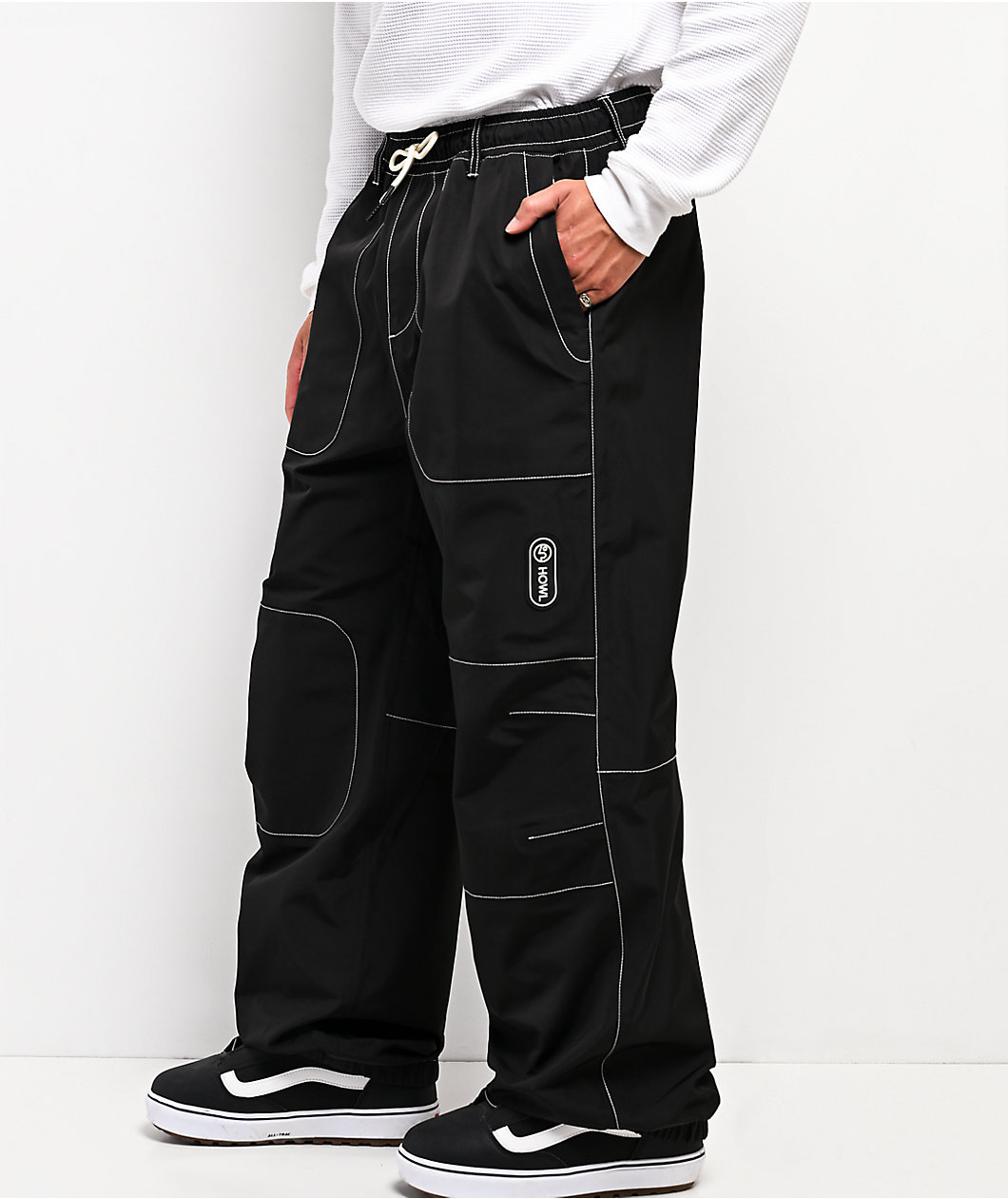 Howl x Public Black 15K Snowboard Pants