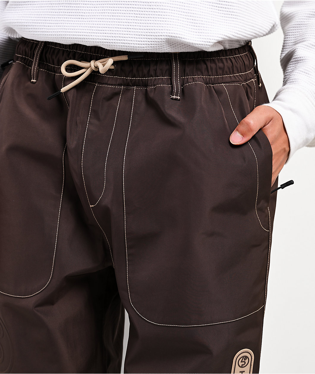 Howl x Public Brown 15K Snowboard Pants