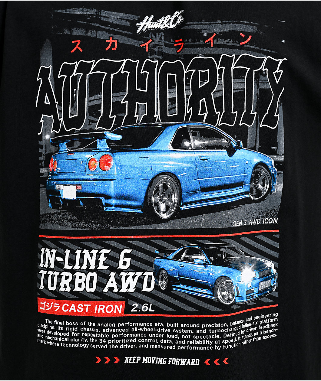 Hunt & Co. Authority Black T-Shirt