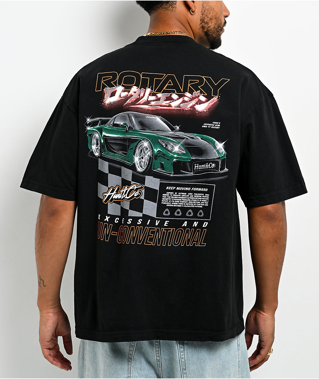 Hunt & Co. Rotary Black T-Shirt
