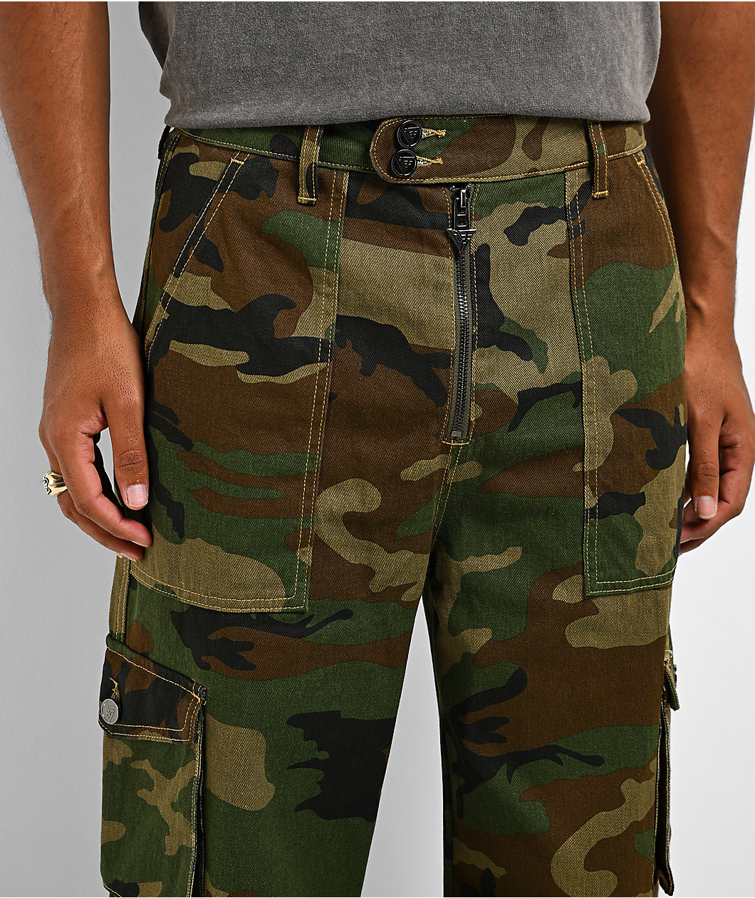 Hypland Camo Cargo Pants
